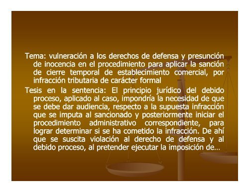 doctrina legal, jurisprudencia y precedentes en materia tributaria