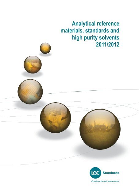 Analytical reference materials, standards and high purity solvents ...