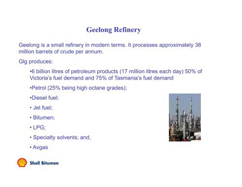 The Environmental Footprint of Bitumen