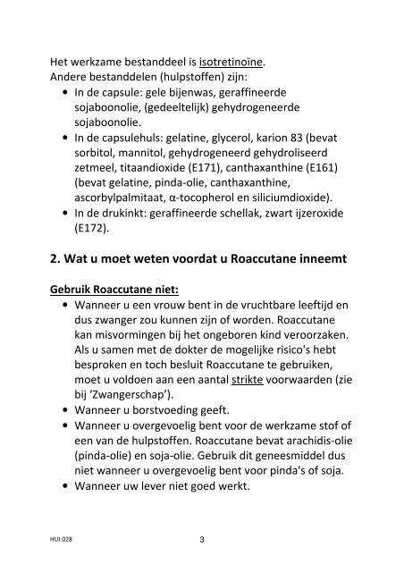 Roaccutane bij acne vulgaris - IJsselland Ziekenhuis