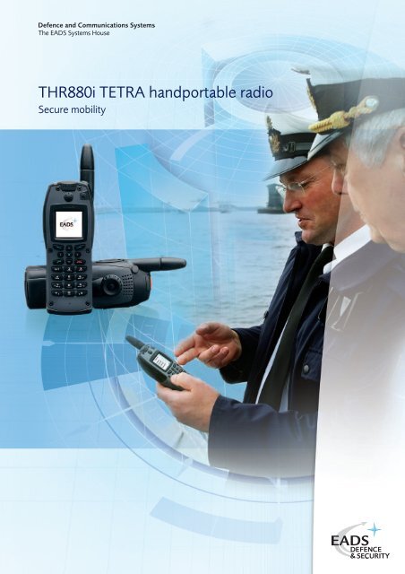 THR880i TETRA handportable radio