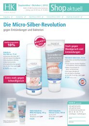 Die Micro-Silber-Revolution - HAKA Kunz