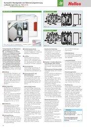 Produkt-Beschreibung und technische Daten - Helios KWL easyPlan