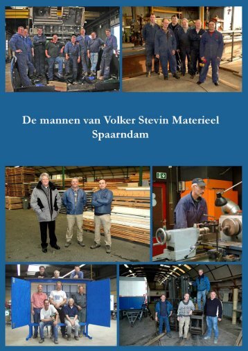 De mannen van Volker Stevin Materieel - Dorpsorgaan Spaarndam