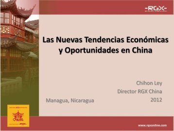 Las Nuevas Tendencias EconÃ³micas y Oportunidades en China - CEI