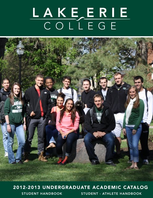 2012 08 07 Undergraduate Catalog Cover - Lake Erie College