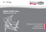 britax römer baby safe shr 2