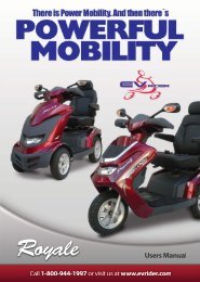 Royale 4 Scooter Manual - EV Rider