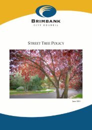 Street Tree Policy 2010 - Brimbank City Council