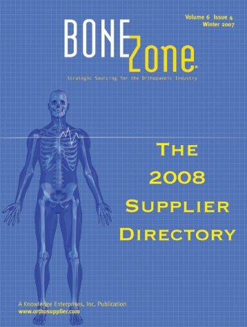 BONEZone Winter 07 THREE - Orthoworld