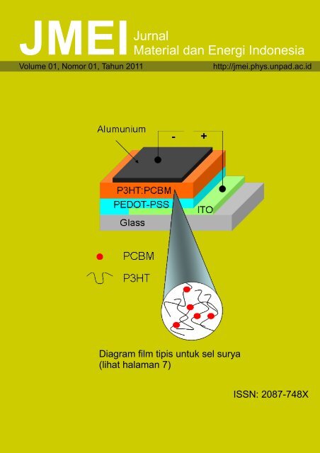 Download JMEI Vol. 01 No. 01, Februari 2011 - Jurnal Material dan ...