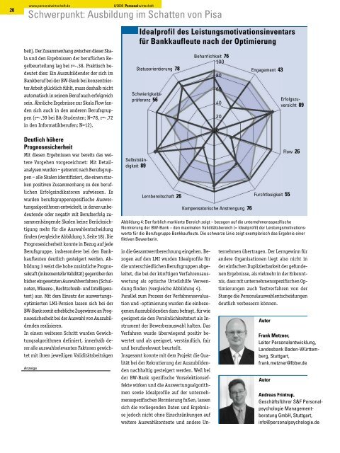 Erfolgsprognose von der Stange - S&F Personalpsychologie ...