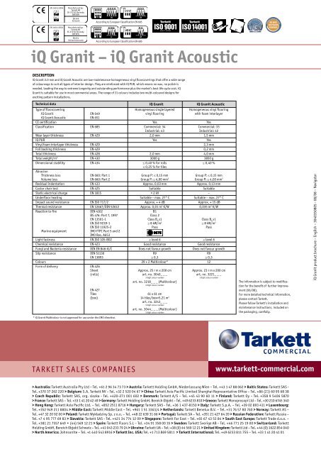 iQ Granit - Tarkett