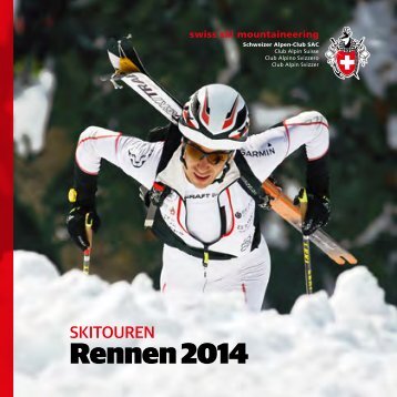 Booklet Skitouren Rennen 2014