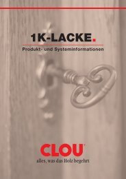 Produktkatalog 1K-Lacke - Clou