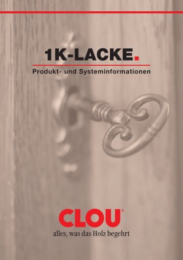 Produktkatalog 1K-Lacke - Clou