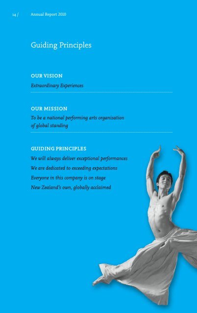 Annual Report 2010 - Royal New Zealand Ballet
