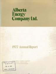 Alberta Energy Company Ltd.
