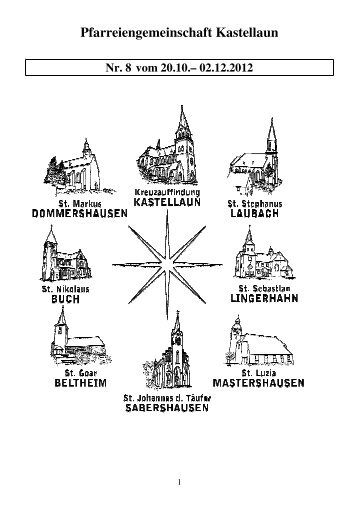 Pfarreiengemeinschaft Kastellaun - auf der Homepage des ...