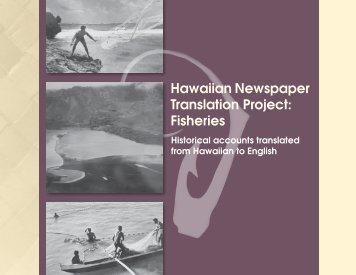 Hawaiian Newspaper Translation Project - Sea Grant College ...