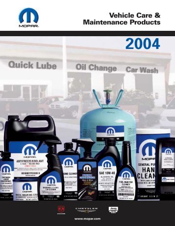 Vehicle Care & Maintenance Products