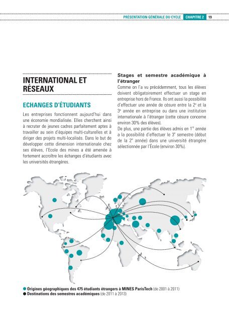 contenu des enseignements de tronc commun - MINES ParisTech