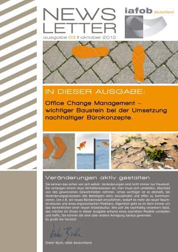 Office Change Management – 03/2012 - iafob deutschland