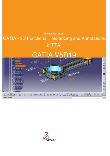 CATIA - 3D Functional Tolerancing and Annotations 2 (FTA)