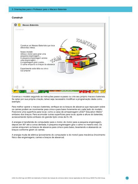 Guia Software LEGO Education WeDo