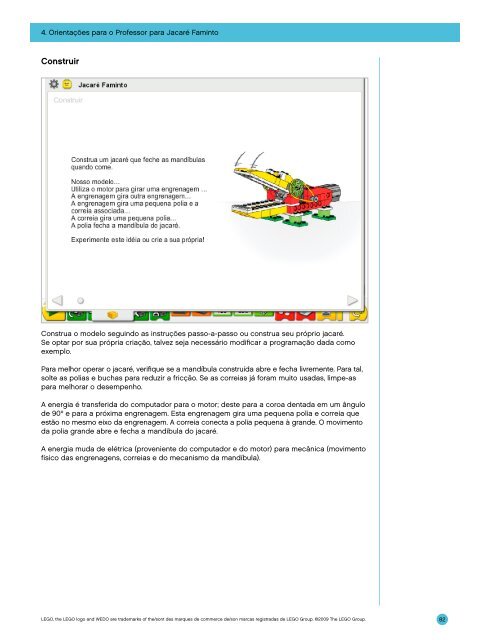 Guia Software LEGO Education WeDo