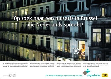 Op zoek naar een huisarts in Brussel die Nederlands spreekt?