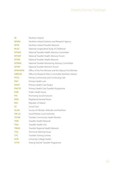 Technical Report - Donegal Traveller's Project