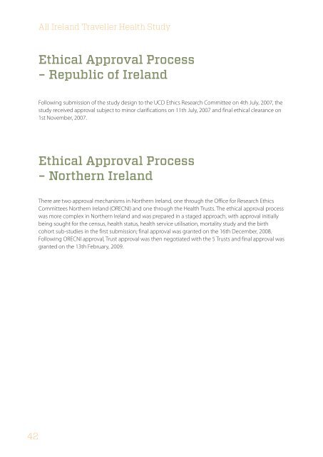 Technical Report - Donegal Traveller's Project