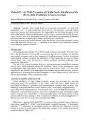 Pulsed Electric Field Processing of Liquid Foods