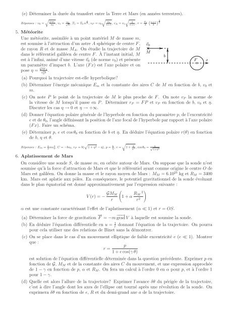 PCSI1 11-12 TD no12 : Force centrale nextonienne