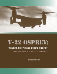 V-22 OSPREY: - Corporate Crime Reporter