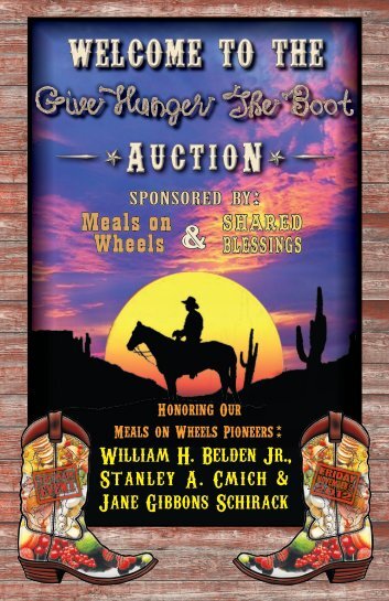 Event Auction Book - Meals on Wheels of Stark and Wayne Counties