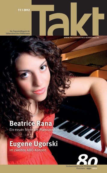 Beatrice Rana - Südwestdeutsche Philharmonie Konstanz