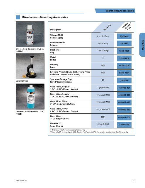 Your Partner for Consumables in Materials Preparation Buehler ...