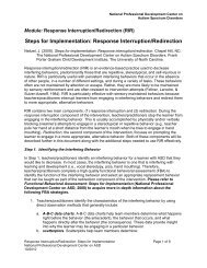 Steps for Implementation: Response Interruption/Redirection