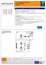 Kit de 2 Adaptateurs CPL Ethernet PowerLine ... - CMS Electronique