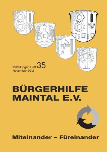 Hanau (0 61 81) - Bürgerhilfe Maintal ev