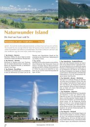 Naturwunder Island - Buehler Busreisen