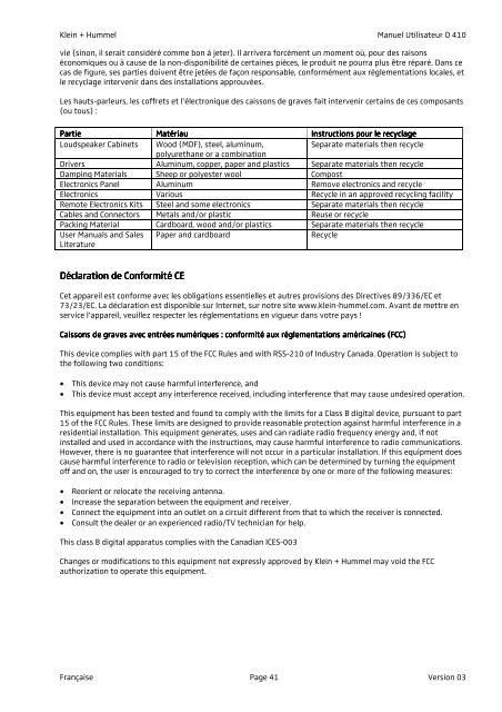 O 410 Operating Manual v03 - Videocation