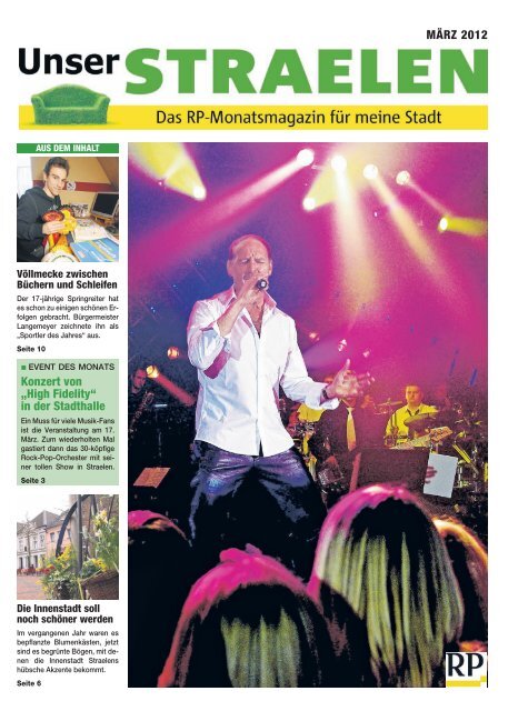 MÃRZ 2012 Konzert von âHigh Fidelityâ in der Stadthalle - RP Online