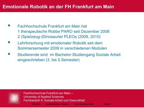 Kontakt Prof. Dr. Barbara Klein - Berlin Brandenburger Pflegetage