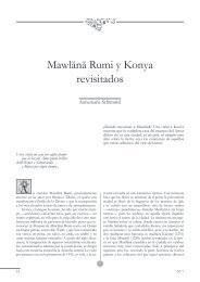 Mawlānā Rumi y Konya revisitados A - La Orden Sufí Nematollahi