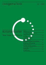 Besuchen Sie uns im Internet - congena Gmbh