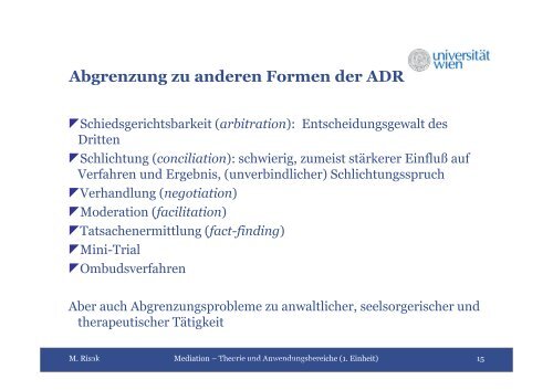 PP-Folien Mediation Theorie 1