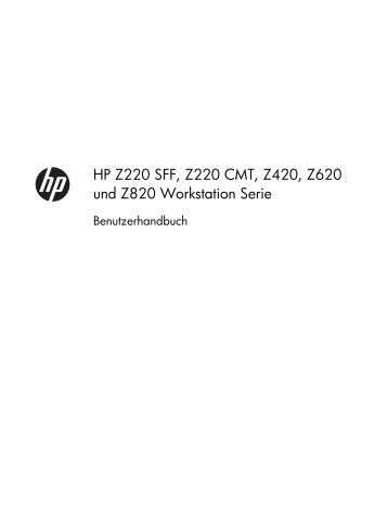HP Z220 CMT Workstation-Komponenten - Video Data